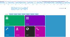 Desktop Screenshot of benjamin.com.tr